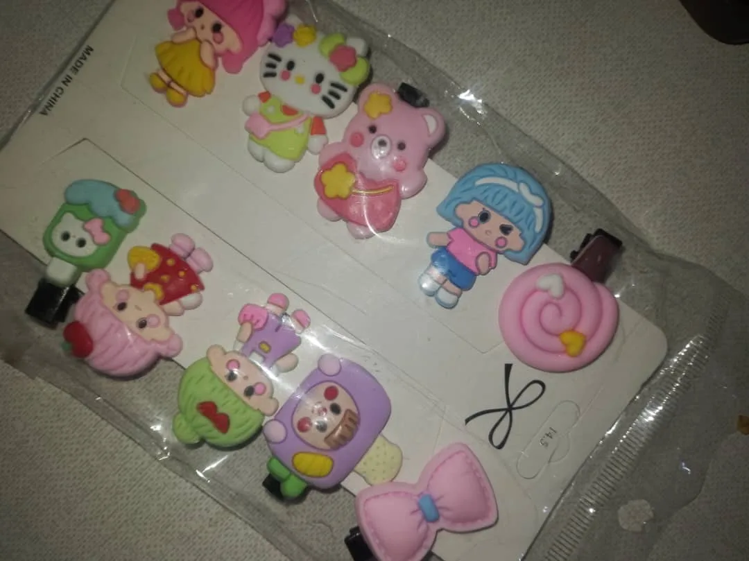 Barrettes en silicone
